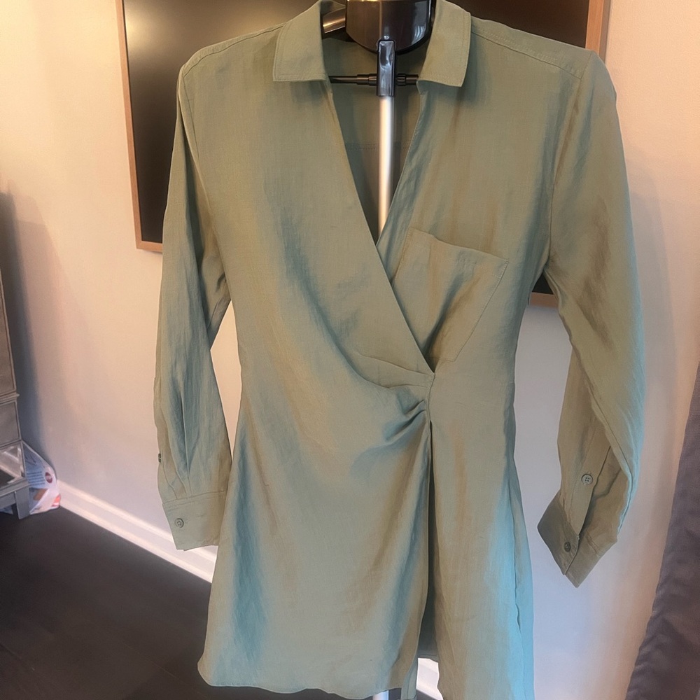 Spruce Green Women's Dress Zara